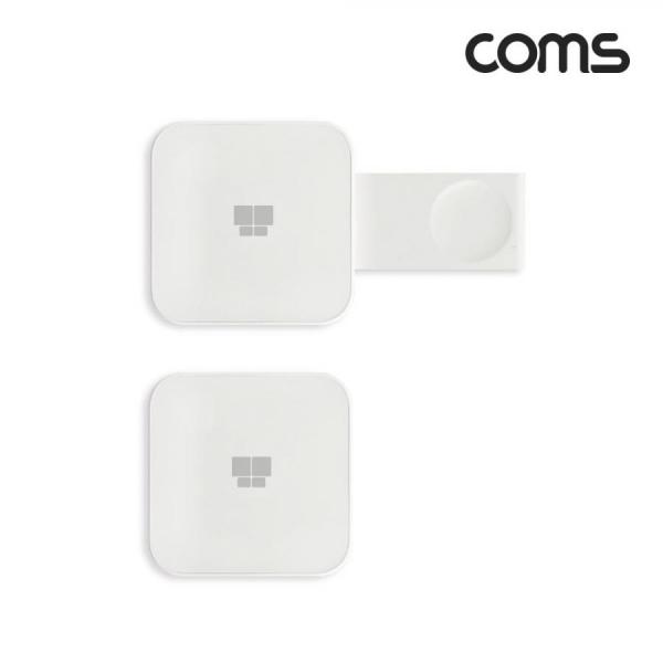 디바이스마트,컴퓨터/모바일/가전 > 스마트폰/스마트기기 > 충전기/보조배터리 > 무선충전기,Coms,나비 마그넷 듀얼 무선 고속 충전기 iOS워치용 [CY2328],고속 충전기 iOS워치용