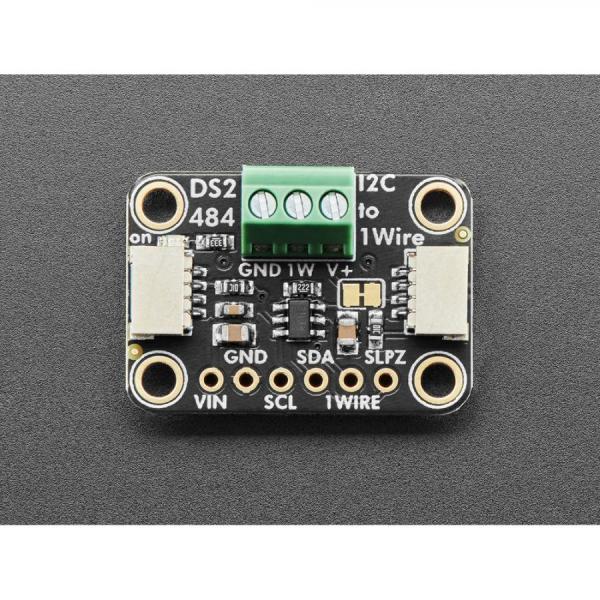 디바이스마트,MCU보드/전자키트 > 센서모듈 > 온도/습도,Adafruit,Adafruit DS2484 I2C to 1-Wire Bus Adapter Breakout - STEMMA QT / Qwiic JST SH 1mm [ada-5976],I2C-1W : ESD 보호 및 분할 전원 지원 기능 / 전원 공급 : 3V , 5V