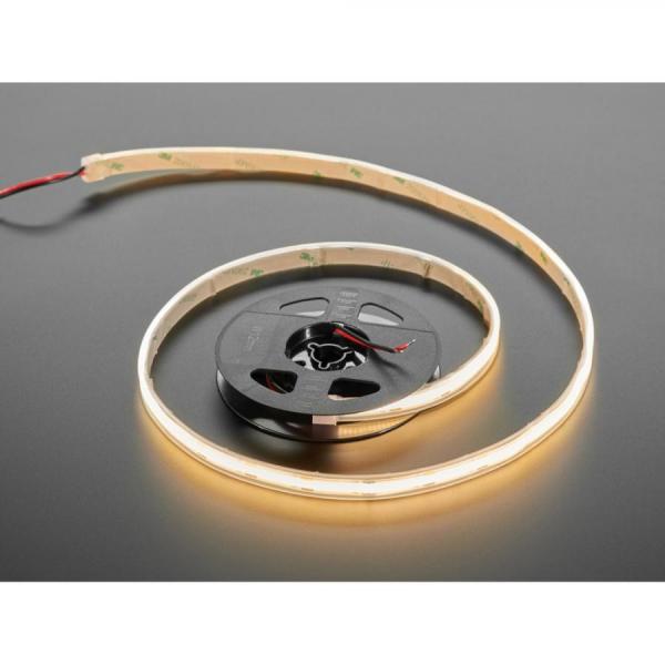 디바이스마트,LED/LCD > LED 인테리어조명 > LED 스트립,Adafruit,Ultra Flexible White LED Strip - 480 LED per meter - 1m long - Warm White ~3000K  [ada-4613],아이보리색 / 미터당 480개의 SMT LED로 구성 / 길이 : 1m / 개별 LED를 켜고 끌 수 없습니다