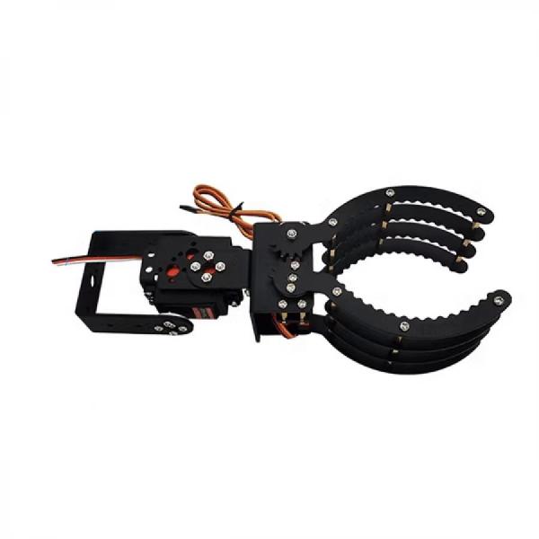 디바이스마트,기계/제어/로봇/모터 > 전문분야 로봇 > 로봇 Arm(로봇암/로봇팔),Yeahbot,2축 로봇팔+블랙 골드 그리퍼 [SFB-021],2축 / 알루미늄 합금 / 블랙 골드 그리퍼 / 다기능 스탠드 / 긴 U 브래킷 / L형 브래킷 / 금속 스티어링 / 서보모터 제외 휠 / 컵 베어링 / 서보모터 제외