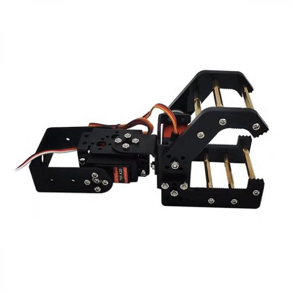 디바이스마트,기계/제어/로봇/모터 > 전문분야 로봇 > 로봇 Arm(로봇암/로봇팔),Yeahbot,2축 로봇팔+DIY 기계식 그리퍼 [SFB-022],2축 / 아크릴+알루미늄 합금 / DIY 기계식 그리퍼 / 다기능 스탠드 / 긴 U 브래킷 / L형 브래킷 / 금속 스티어링 / 서보모터 제외 휠 / 컵 베어링 / 서보모터 제외