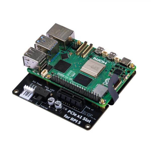 디바이스마트,오픈소스/코딩교육 > 라즈베리파이 > 라즈베리파이 확장보드/HAT,52PI,라즈베리파이5 PCle 슬롯 확장 어댑터 보드 [EP-0219],라즈베리파이5 전용 PCIe 슬롯 확장 어댑터 보드 / GEN2, GEN3 표준 모드 지원 / FPC 케이블 포함 / SSD 미포함