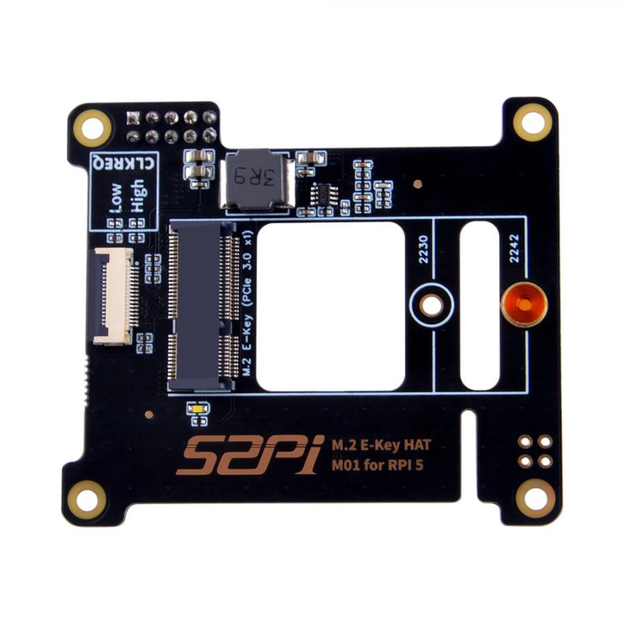 라즈베리파이5 M.2 E-Key HAT [EP-0223]