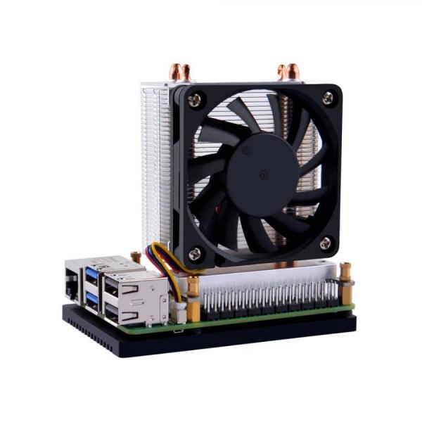디바이스마트,오픈소스/코딩교육 > 라즈베리파이 > 아답터/방열판/OS/기타,52PI,라즈베리파이5 아이스 타워 플러스 [EP-0224],라즈베리파이5 전용 아이스타워 / 사이즈 : 62*24*80mm