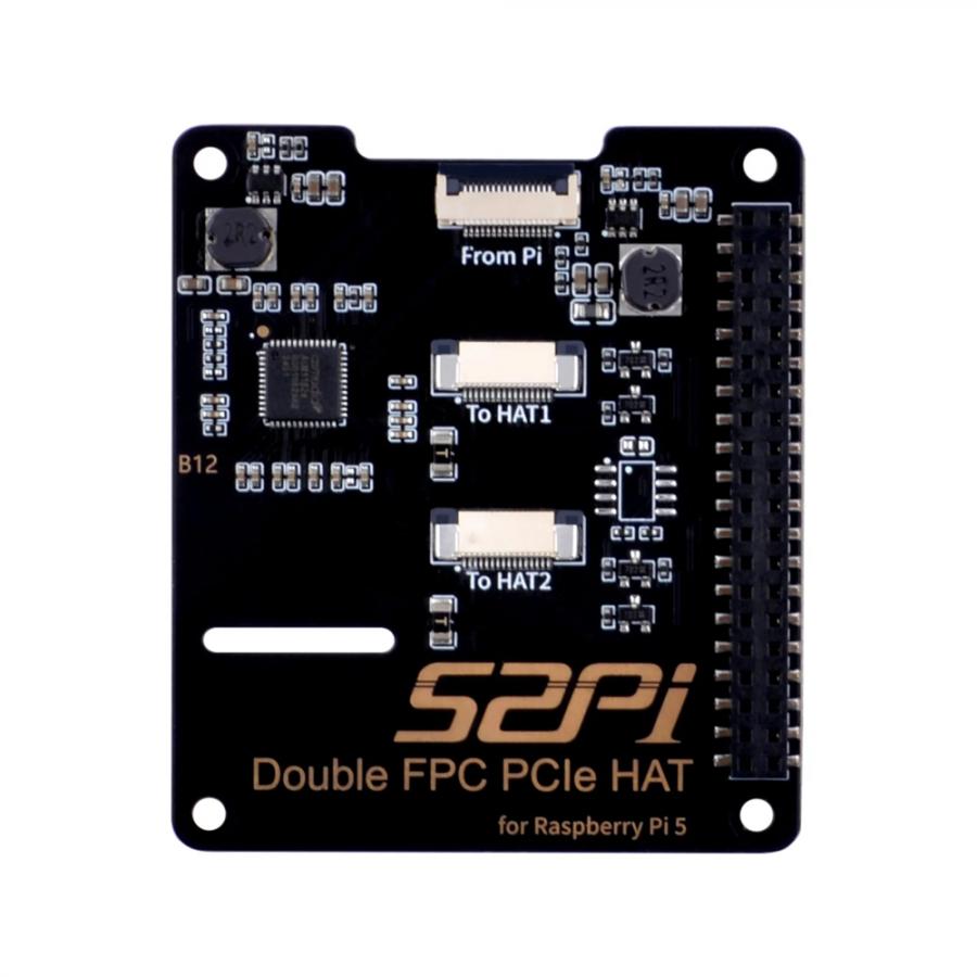 라즈베리파이5 더블 FPC PCIe Hat [EP-0230]
