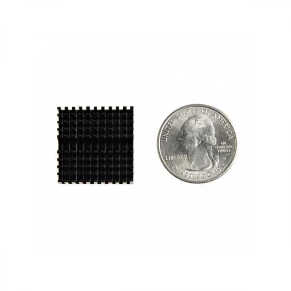 디바이스마트,스위치/부저/전기부품 > 지원부품 > 방열판/절연지,SparkFun,Aluminum Heatsink 23 x 23 x 10mm (Self-Adhesive) [PRT-25761],알루미늄 방열판 / 자체 접착식