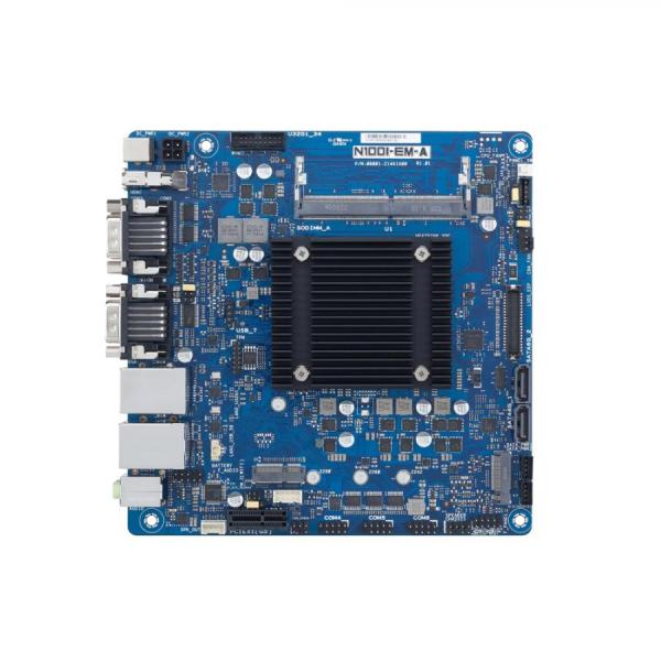 디바이스마트,MCU보드/전자키트 > 인공지능/임베디드/산업용 > 인공지능/머신러닝 > 인공지능 개발보드/모듈/키트,ASUS IoT,Mini-ITX 산업용 메인보드 [N100I-EM-A],[국내 대리점 정품] Intel® Celeron® 쿼드 코어 프로세서 N100 탑재 / VGA 포트 1개, HDMI 포트 1개, LVDS 커넥터 1개 등 다양한 디스플레이 출력을 제공