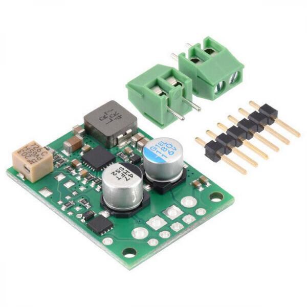 디바이스마트,MCU보드/전자키트 > 전원/신호/저장/응용 > 레벨컨버터/전압관리,Pololu,1.4-7V, 3.8A Fine-Adjust Step-Down Voltage Regulator D30V33MAL #4853,출력 전압 범위 : 1.4V ~ 7V / 최대 전류 출력 : 3.8A / 입력 전압 범위 : 3.3V ~ 45V / 저전압 차단 없음