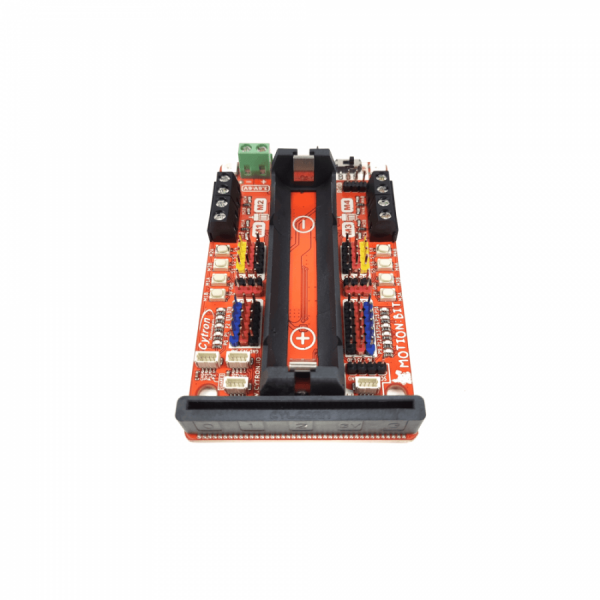 디바이스마트,오픈소스/코딩교육 > Micro:Bit > 마이크로비트 확장/변환보드,Cytron,MOTION:BIT Robotics Expansion Board for micro:bit [MOTION-BIT],입력 전압 : 3.6V - 6V / 온보드 18650 Li-ion 배터리 / 4채널 DC 모터 드라이버