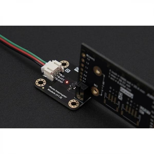 디바이스마트,MCU보드/전자키트 > 센서모듈 > 라이다/거리/초음파/라인 > 적외선(IR)/라인센서,DFROBOT,Gravity : 적외선 포토 인터럽터 모듈 (파장 940mm) [DFR1129],ITR9608 스위치 활용 / 아두이노, 마이크로비트 호환 / 작동 전압: 3.3~5V