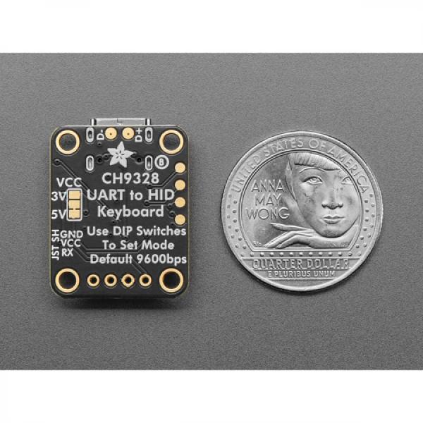 디바이스마트,MCU보드/전자키트 > 통신/네트워크 > USB관련,Adafruit,Adafruit CH9328 UART to HID Keyboard Breakout [ada-5973],납땜이 필요하지 않습니다 / USB Type C / 크기 : 26.4 x 20.3 x 4.6mm