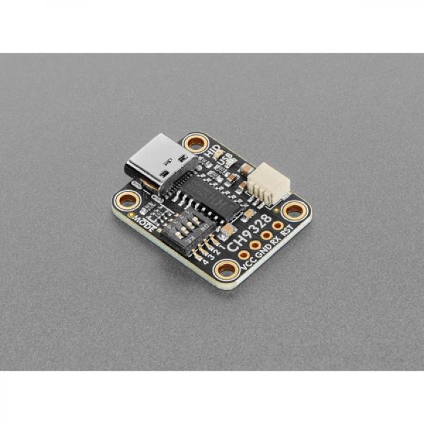 디바이스마트,MCU보드/전자키트 > 통신/네트워크 > USB관련,Adafruit,Adafruit CH9328 UART to HID Keyboard Breakout [ada-5973],납땜이 필요하지 않습니다 / USB Type C / 크기 : 26.4 x 20.3 x 4.6mm