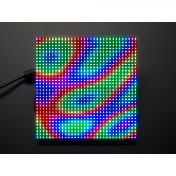 디바이스마트,LED/LCD > FND/도트매트릭스 > 도트매트릭스 > 기타 도트매트릭스,Adafruit,32x32 RGB LED Matrix Panel - 6mm pitch [ada-1484],배열 : 32x32 / 색상 : RGB / 전압 : 5V / IDC 케이블