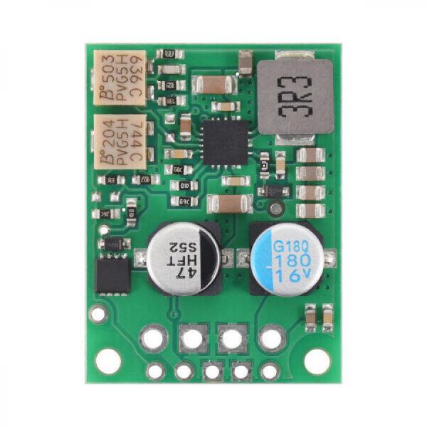 디바이스마트,MCU보드/전자키트 > 전원/신호/저장/응용 > 레벨컨버터/전압관리,Pololu,1.4-7V, 3.8A Fine-Adjust Step-Down Voltage Regulator w/ Adjustable Low-Voltage Cutoff D30V33MALCMA #4852,출력 전압 범위 : 1.4V ~ 7V / 최대 전류 출력 : 3.8A / 입력 전압 범위 : 3.3V ~ 45V / 저전압 차단 가능