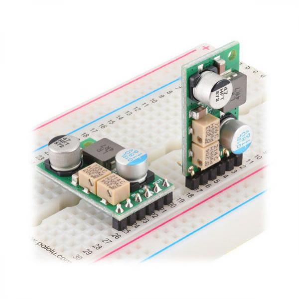 디바이스마트,MCU보드/전자키트 > 전원/신호/저장/응용 > 레벨컨버터/전압관리,Pololu,1.4-7V, 3.4A Fine-Adjust Step-Down Voltage Regulator w/ Adjustable Low-Voltage Cutoff D30V30MALCMA #4872,출력 전압 범위 : 1.4V ~ 7V / 최대 전류 출력 : 3.4A / 입력 전압 범위 : 3.3V ~ 45V / 저전압 차단 가능