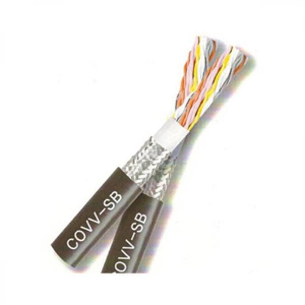디바이스마트,케이블/전선 > KS/UL/절연전선 > 전력전선 > COVV 전력선,LS전선,COVV-SB 케이블 7P (0.2SQ) [1M],도체 단면적(mm2): 0.2 / AWG 사이즈: 24 / 심 수(심): 7 / 마무리 외경(mm): 8.2 / 정격 전압(V): 300 / 실드: 있음 / 시스(외피) 재료: PVC(염화비닐) / 절연체 재료: PVC(염화비닐) / 전원∙신호: 겸용 / 온도 범위(℃): -20~80 / 시험전압(pair타입)(V/min): 1000/1 / 최소곡율반경: 완성외경x12배