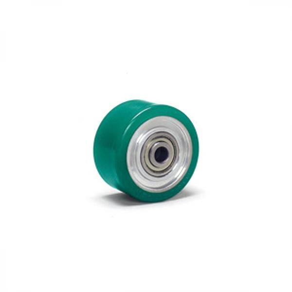 디바이스마트,기계/제어/로봇/모터 > 로봇부품 > 바퀴/휠 > 우레탄 바퀴,SISIKU,U우레탄 바퀴 - 65파이/저상중하중용 [U-65HW],바퀴 타입: 외륜+휠 (단륜) / 차륜 재질: 우레탄 / 차륜 외경(φ): 65 / 홀 직경(φ): 10 / 차 폭(mm): 36 / 보스 폭(mm): 39 / 베어링: 있음 (레이디얼 볼 베어링) / 심: 알루미늄 A2017BD-T / 최대 허용 하중(N): 3130