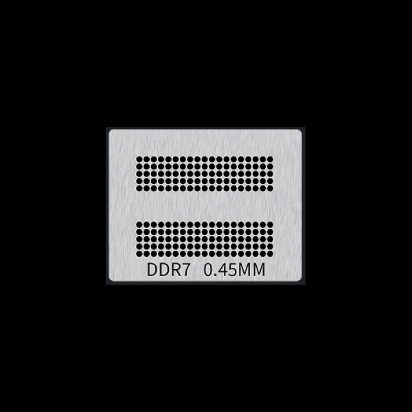 디바이스마트,수공구/전자공구/전동공구 > 전자공구 > PCB작업공구 > BGA 스텐실,SMG,GDDR5X BGA-190 0.45mm 스텐실 [RBL-115],메모리칩 볼 납땜 용 소형 스텐실  / 직접 가열 / BGA-190 / GDDR5X / 재질:강철 / PCB(회로 기판)의 표면에 납땜할 볼의 패턴을 정확하게 안착하기 위해 사용됩니다.