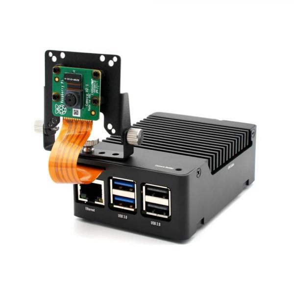 디바이스마트,오픈소스/코딩교육 > 라즈베리파이 > 라즈베리파이 케이스,KKSB,라즈베리파이5 알루미늄 저소음 냉각 케이스,라즈베리파이5용 냉각 케이스 / 방열판 내장 / 양극산화 처리 / 폴리카보네이트 기반 안정적인 와이파이, 블루투스 / 인터페이스를 손쉽게 식별 가능하게 텍스트 레이저 각인 적용