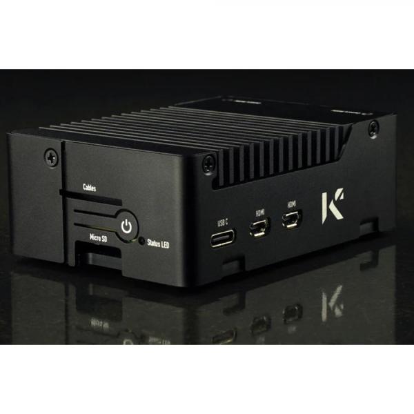 디바이스마트,오픈소스/코딩교육 > 라즈베리파이 > 라즈베리파이 케이스,KKSB,라즈베리파이5 알루미늄 저소음 냉각 케이스,라즈베리파이5용 냉각 케이스 / 방열판 내장 / 양극산화 처리 / 폴리카보네이트 기반 안정적인 와이파이, 블루투스 / 인터페이스를 손쉽게 식별 가능하게 텍스트 레이저 각인 적용