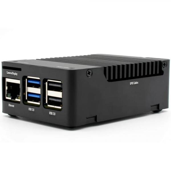 디바이스마트,오픈소스/코딩교육 > 라즈베리파이 > 라즈베리파이 케이스,KKSB,라즈베리파이5 알루미늄 저소음 냉각 케이스,라즈베리파이5용 냉각 케이스 / 방열판 내장 / 양극산화 처리 / 폴리카보네이트 기반 안정적인 와이파이, 블루투스 / 인터페이스를 손쉽게 식별 가능하게 텍스트 레이저 각인 적용