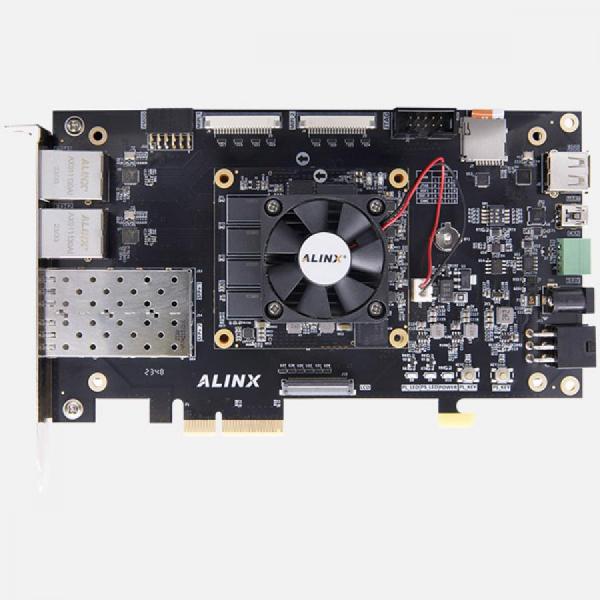 디바이스마트,MCU보드/전자키트 > 프로세서/개발보드 > FPGA,ALINX,VD100 Development Board & Kit with AMD Versal AI Edge VE2302 [VD100],AMD Versal AI Edge 디바이스 기반 애플리케이션에 이상적 /  자동 주행, 예측 공장 및 의료 시스템, 항공우주 분야의 다중 임무 탑재물 및 기타 다양한 애플리케이션에서 인텔리전스를 위한 고성능, 저지연 AI 추론을 제공 / chip : XCVE2302 예측 공장 및 의료 시스템, 항공우주 분야적용 가능 / chip : VE2302