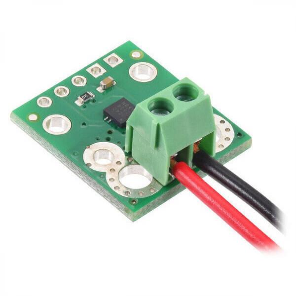 디바이스마트,MCU보드/전자키트 > 센서모듈 > 전압/전류센서,Pololu,ACS71240KEXBLT-050B3 Current Sensor Carrier -50A to +50A, 3.3V #5242,범위 : ±50A(양방향) / 낮은 저항(~0.6 mΩ) / 전원 전압 : 3.0V ~ 3.6V / 감도 : 26.4mV/A / 영점 : 1.65V / 응답 시간 :  5µs 미만