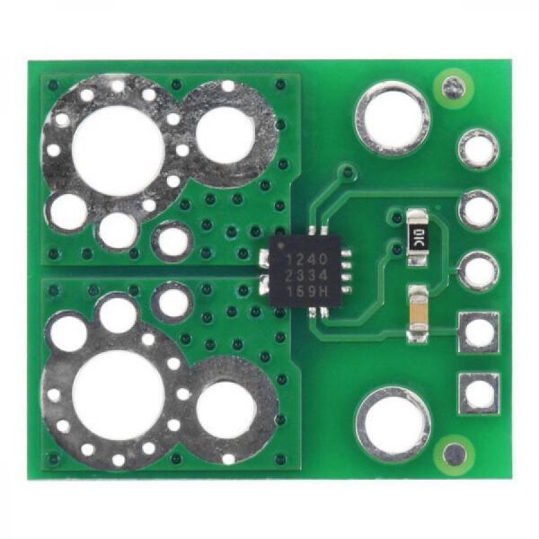 디바이스마트,MCU보드/전자키트 > 센서모듈 > 전압/전류센서,Pololu,ACS71240KEXBLT-050U5 Current Sensor Carrier 0A to 50A, 5V #5246,범위 : 0-50A(단방향) / 낮은 저항(~0.6 mΩ) / 전원 전압 : 4.5V ~ 5.5V / 감도 : 80mV/A / 영점 : 0.5V / 응답 시간 : 5µs 미만