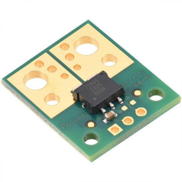 디바이스마트,MCU보드/전자키트 > 센서모듈 > 전압/전류센서,Pololu,ACS72981LLRATR-100B5 Current Sensor Compact Carrier -100A to +100A, 5V #5254,범위 : ±100 A (양방향) / 낮은 저항(~0.2 mΩ) / 전원 전압 : 4.5V ~ 5.5V / 감도 : 20mV/A / 영점 : 2.5V / 응답 시간 : 2µs 미만 / 크기 : 0.7x0.8