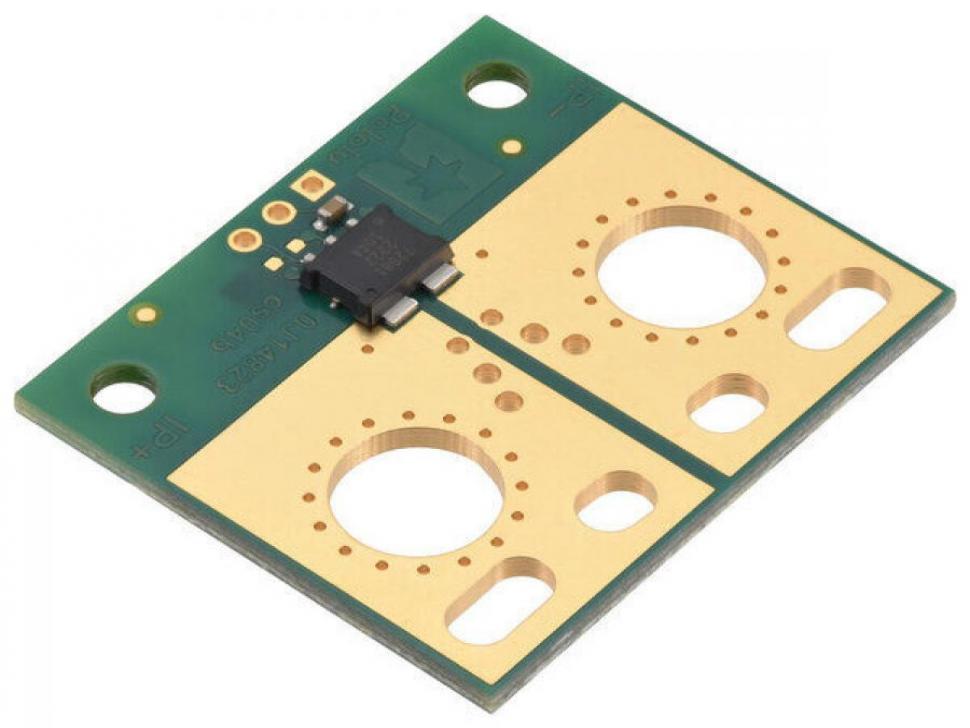 디바이스마트,MCU보드/전자키트 > 센서모듈 > 전압/전류센서,Pololu,ACS72981LLRATR-050U3 Current Sensor Large Carrier 0A to 50A, 3.3V #5272,범위 : 0-50A(단방향) / 낮은 저항(~0.2 mΩ) / 전원 전압 : 3.0V ~ 3.6V / 감도 : 52.8mV/A / 영점 : 0.33V / 크기 : 1.4x1.2