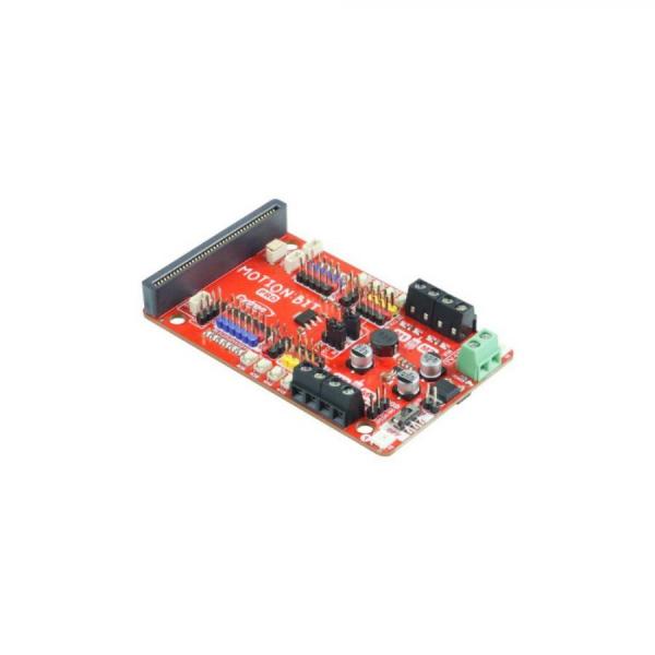 디바이스마트,오픈소스/코딩교육 > Micro:Bit > 마이크로비트 확장/변환보드,Cytron,MOTION:BIT Pro - 12V Robotics Expansion Board for micro:bit [MOTION-BIT-PRO],마이크로비트용 확장 보드 / 온오프 스위치 / 입력 전압 : 7V-12V / 4채널 DC 모터 드라이버