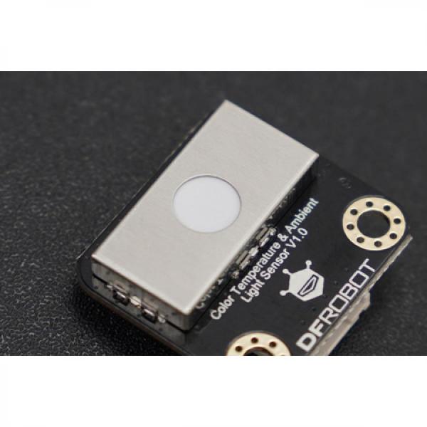 디바이스마트,MCU보드/전자키트 > 센서모듈 > 빛/조도/컬러/UV > 빛/조도/CdS센서,DFROBOT,Gravity: 전문 사진용 공장 보정 광색온도 & ALS Meter [SEN0611],고성능 광 감지 장치 / 조도 측정 범위 : 10-10000 Lux , 오차한계 : (±5) + (±10%) Lux / 색온도 측정 범위 : 2700-6500K, 오차한계 : ±10% K / 공급전압 : 3.3V~5V DC / 작동전류 : 2.8mA
