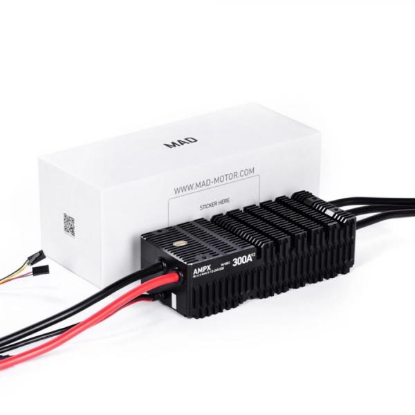 디바이스마트,기계/제어/로봇/모터 > 모터류 > BLDC모터 > 브랜드(Mad Motor) BLDC모터,Mad Motor,AMPX 300A(12-24S) HV Drone ESC V2.0 [0102DT0209],AMPX 300A V2 / 12 ~ 24S HV / 연속 전류 : 300A / 최대 전류 : 300A / 보호 등급 : IPX4 / SUPPORTED LITHIUM CELL COUNT : 12~24S / 항공, 드론 등에 사용되는 인기모델