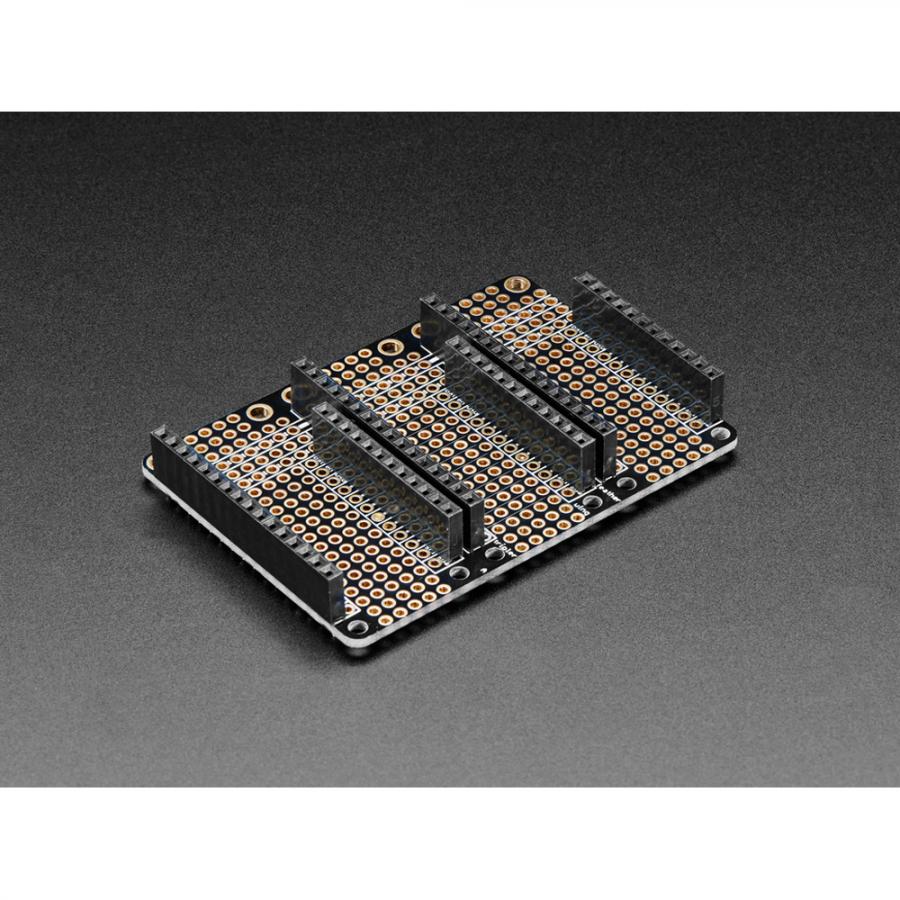 FeatherWing Tripler Mini Kit - Prototyping Add-on For Feathers [ada-3417]