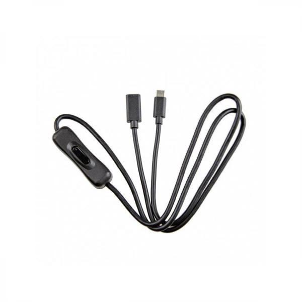 디바이스마트,케이블/전선 > USB 케이블 > 데이터케이블(MM) > 멀티/기타규격,SparkFun,USB-C Extension Cable with Power Switch - 1m [CAB-25579],데이터 전송 및 전원 전환 / 길이 : 1m / V bus 전원 전환
