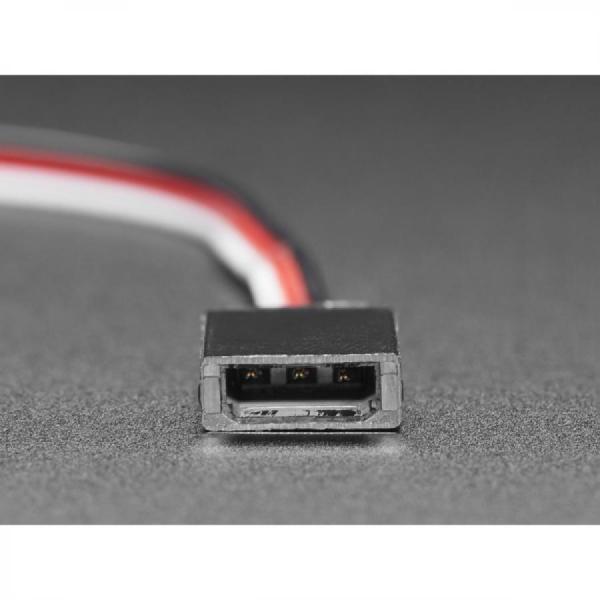 디바이스마트,케이블/전선 > 점퍼/하네스/악어/바나나 > 점퍼 와이어/케이블,Adafruit,Shrouded Servo to Premium Male Jumper Wires Cable - 17cm long [ada-5515],덮개가 있는 수 커넥터 + 점퍼 와이어 / 크기 : 17cm/~6.7인치 / 26 AWG 전선