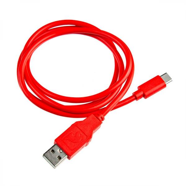 디바이스마트,케이블/전선 > USB 케이블 > OTG(FM) > USB C타입 OTG,SparkFun,USB-A to USB-C Cable - 1m, USB 2.0 (Flexible Silicone) [CAB-25630],USB-A TO USB-C 2.0 케이블 / 유연한 실리콘