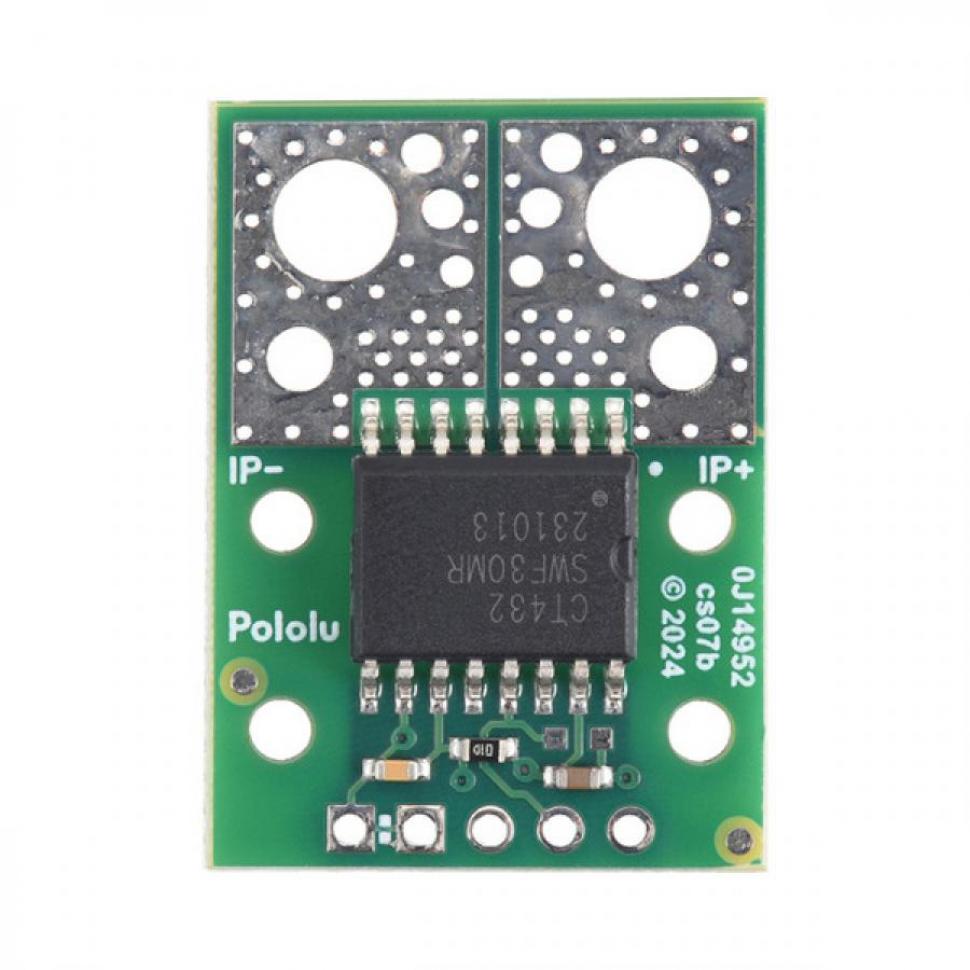 디바이스마트,MCU보드/전자키트 > 센서모듈 > 전압/전류센서,Pololu,CT432-HSWF30MR TMR Current Sensor Compact Carrier -30A to +30A, 5V #5301,범위 : ±3 A (양방향) / 낮은 노이즈 및 높은 1MHZ 대역폭 / 전원 전압 : 4.7V ~ 5.5V / 감도 : 66.7mV/A 영점 : 2.5V / 크기 : 0.8x1.1 / PCB 레이어 : 2