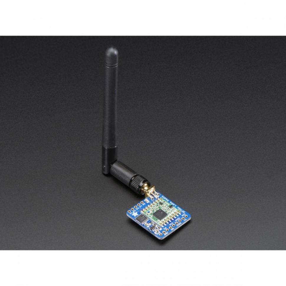 디바이스마트,MCU보드/전자키트 > 통신/네트워크 > RF/LoRa,Adafruit,Adafruit RFM95W LoRa Radio Transceiver Breakout - 868 or 915 MHz - RadioFruit [ada-3072],장거리 데이터 전송 / 900MHz 무선 버전 / SPI 인터페이스가 있는 SX1276 LoRa® 기반 모듈