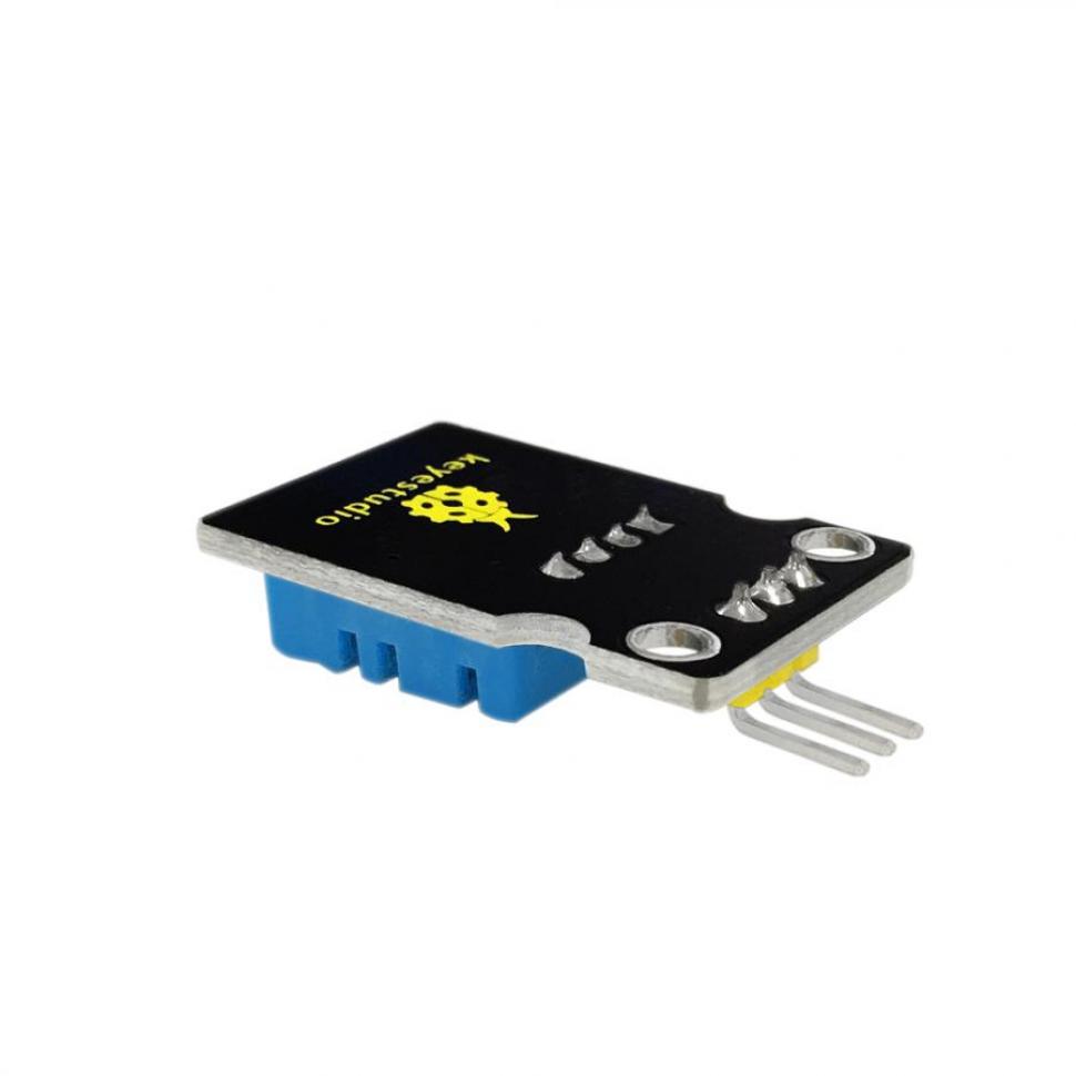 디바이스마트,오픈소스/코딩교육 > 아두이노 > 아두이노 센서모듈,keyestudio,아두이노 DHT11 온습도 센서 모듈 [KS0034],온도 및 습도의 교정된 디지털 신호 출력을 포함하는 복합 센서 / 공급 전압: +5V / 온도 범위: 0-50 °C 오차 ± 2 °C / 습도 : 20-90% RH ± 5% RH 오차 / 인터페이스: 디지털