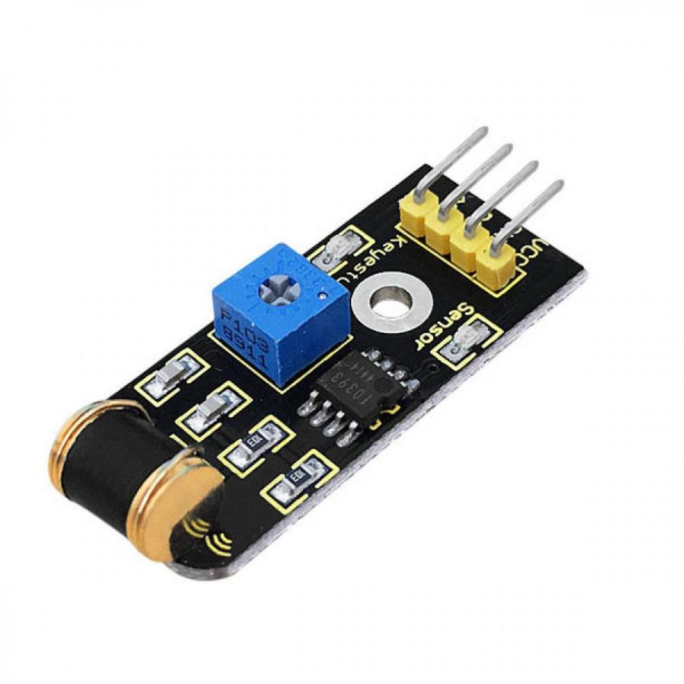 디바이스마트,오픈소스/코딩교육 > 아두이노 > 아두이노 센서모듈,keyestudio,아두이노 진동 센서 모듈 [KS0037],아두이노 호환 진동 센서 모듈 / 공급 전압: 3.3V ~ 5V / IO 유형: 디지털