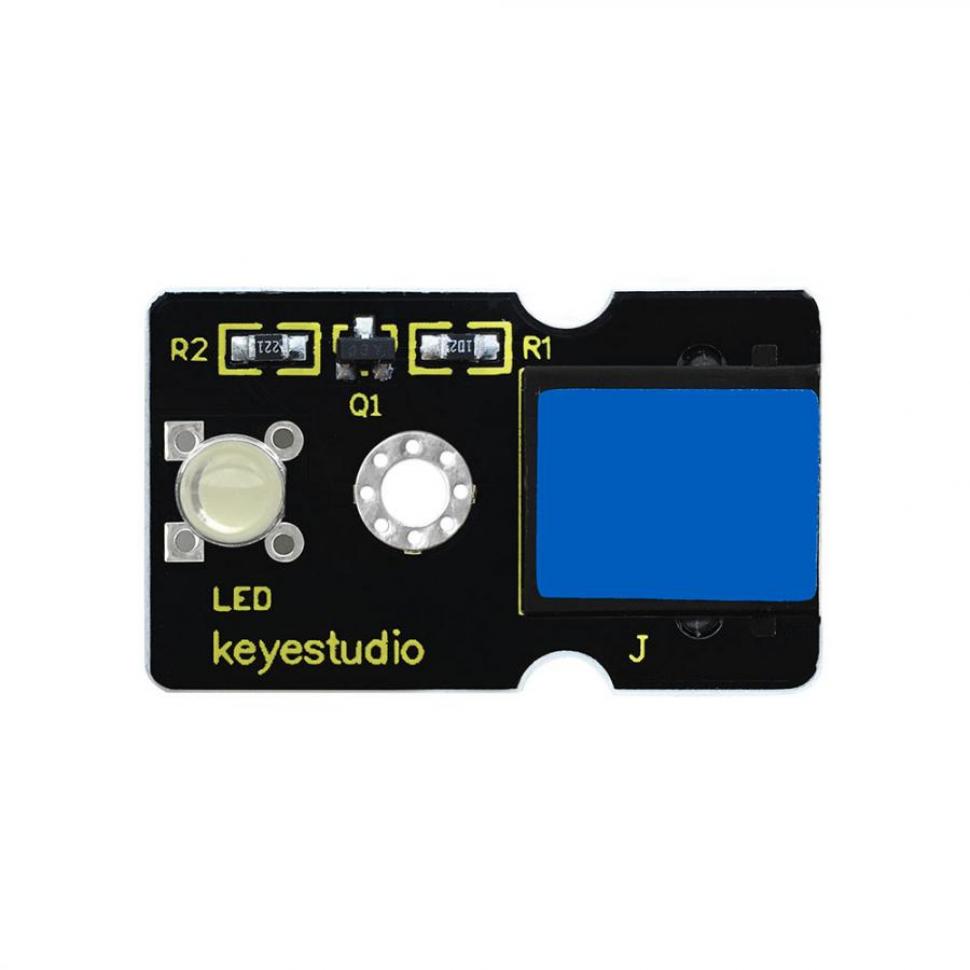 디바이스마트,오픈소스/코딩교육 > 아두이노 > 아두이노 LED/LCD모듈,keyestudio,아두이노 EASY PLUG - LED 모듈 [KS0100],LED 색상: 흰색 / 작동 전압: 5V / 센서 유형: 디지털 / 인터페이스: Easy Plug