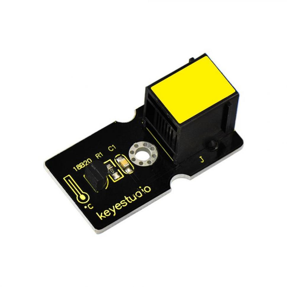 디바이스마트,오픈소스/코딩교육 > 아두이노 > 아두이노 센서모듈,keyestudio,아두이노 EASY PLUG - DS18B20 온도 센서 [KS0124],커넥터: Easy Plug / 공급 전압: 3.3V ~ 5V / 온도 범위: -55°C ~ +125°C / 인터페이스: 디지털 / 크기(mm): 38*20*18 / 무게: 4.4g