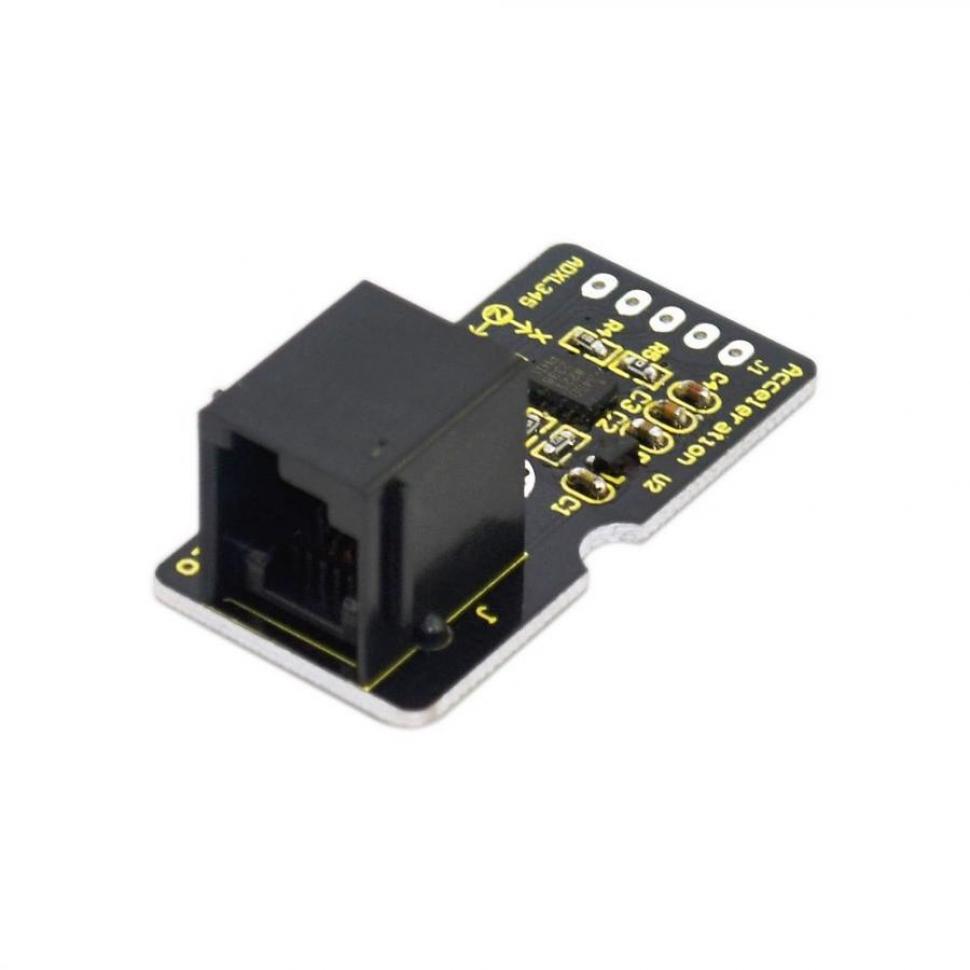 디바이스마트,오픈소스/코딩교육 > 아두이노 > 아두이노 센서모듈,keyestudio,아두이노 EASY PLUG - ADXL345 3축 가속도 센서 모듈 [KS0128],커넥터: Easy Plug / 작동 전압: 2.0-3.6V / 통신 인터페이스: I2C,SPI / 크기(mm): 41*20*18 / 무게: 4.6g