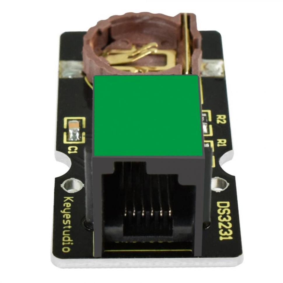 디바이스마트,오픈소스/코딩교육 > 아두이노 > 아두이노 스위치/릴레이모듈,keyestudio,아두이노 EASY PLUG - DS3231 RTC 모듈 [KS0130],타이밍 정확도: 약 ± 5ppm / 공급 전압: 3.3V ~ 5.5V / 크기(mm): 38*20*18 / 무게: 5.4g