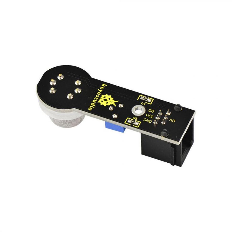디바이스마트,오픈소스/코딩교육 > 아두이노 > 아두이노 센서모듈,keyestudio,아두이노 EASY PLUG - MQ-135 공기질 센서 모듈 [KS0133],인터페이스: Easy Plug / 제품 유형: 반도체 / 대상가스: 암모니아, 메틸벤젠, 수소 / 작동 전압: 5V DC / 크기(mm): 56*20*18 / 무게: 9.2g