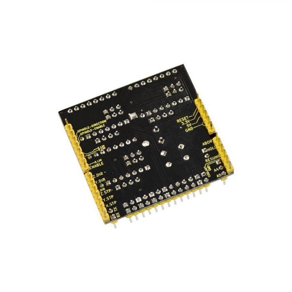 디바이스마트,오픈소스/코딩교육 > 아두이노 > 아두이노 호환쉴드,keyestudio,아두이노 우노 A4988 모터 드라이버 쉴드 V2 [KS0151],GRBL 0.8c 호환 / 탈착식 A4988 호환 스테퍼 드라이버 사용 / 12-36V DC에서 작동