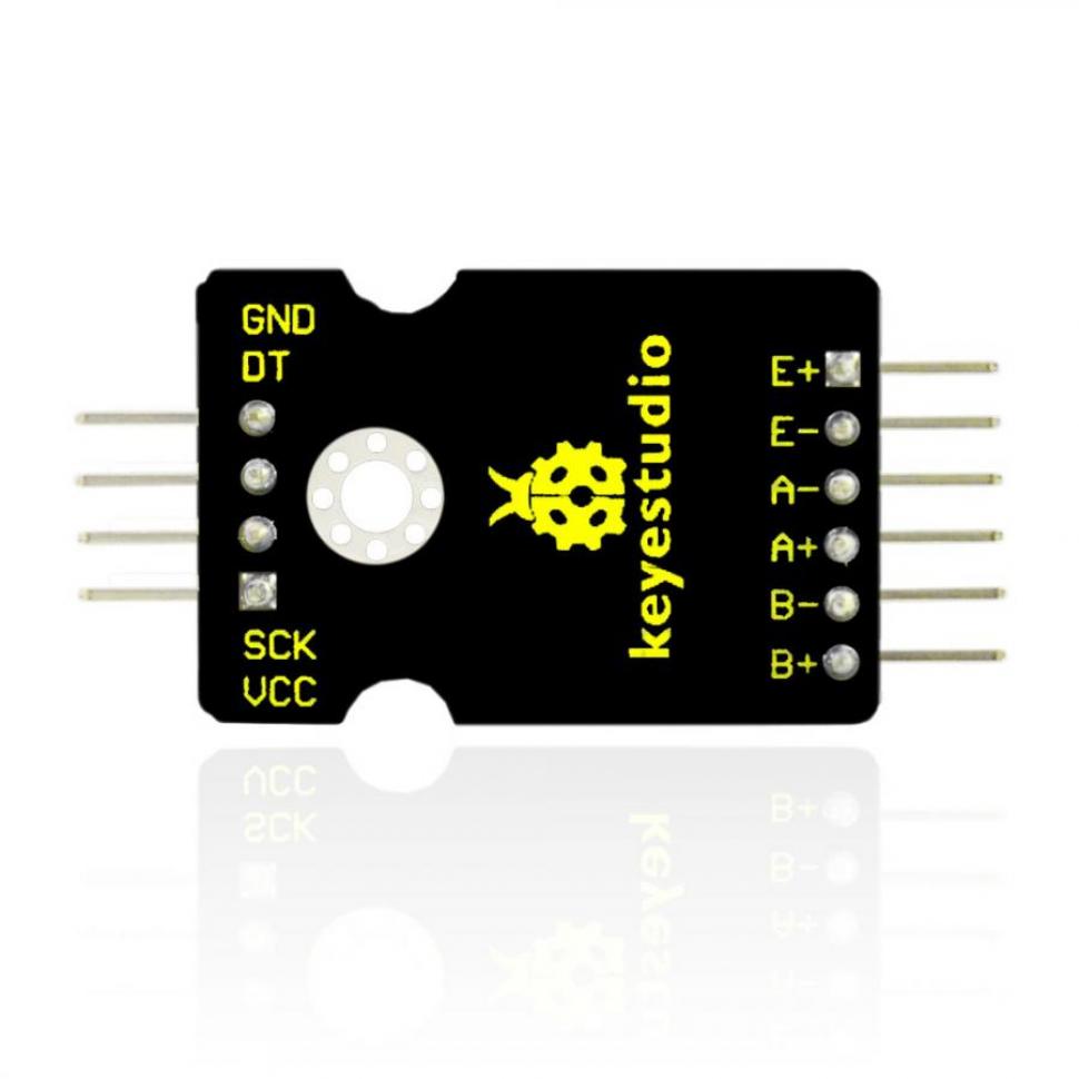 디바이스마트,오픈소스/코딩교육 > 아두이노 > 아두이노 센서모듈,keyestudio,아두이노 HX711 로드셀 압력 센서 모듈 [KS0167],HX711 24비트 고정밀 A/D 컨버터 칩 채택 / 작동 전압: DC 5V / 높은 정밀도, 낮은 비용