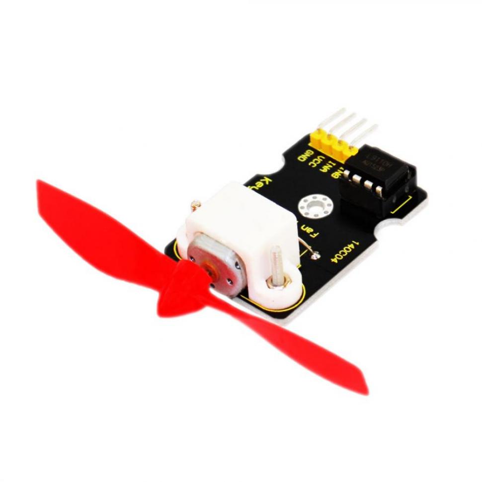디바이스마트,오픈소스/코딩교육 > 아두이노 > 아두이노 모터/드라이버모듈,keyestudio,아두이노 L9110 팬 모터 제어 모듈 [KS0168],크기: 50*26*15mm / 팬 직경: 75mm / 작동 전압: 5V