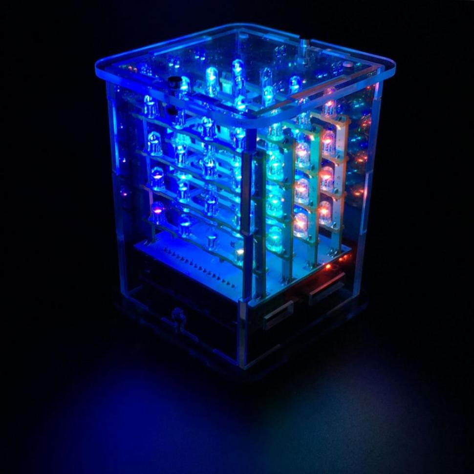 디바이스마트,오픈소스/코딩교육 > 아두이노 > 아두이노 교육용키트,keyestudio,아두이노 4X4X4 RGB LED 큐브 키트 [KS0177],RGB 드라이버 보드+FDTI 모듈 포함 / 64개의 RGB LED / 8*8 LED RGB 매트릭스 드라이버 보드 / 7-12V 독립 전원 공급